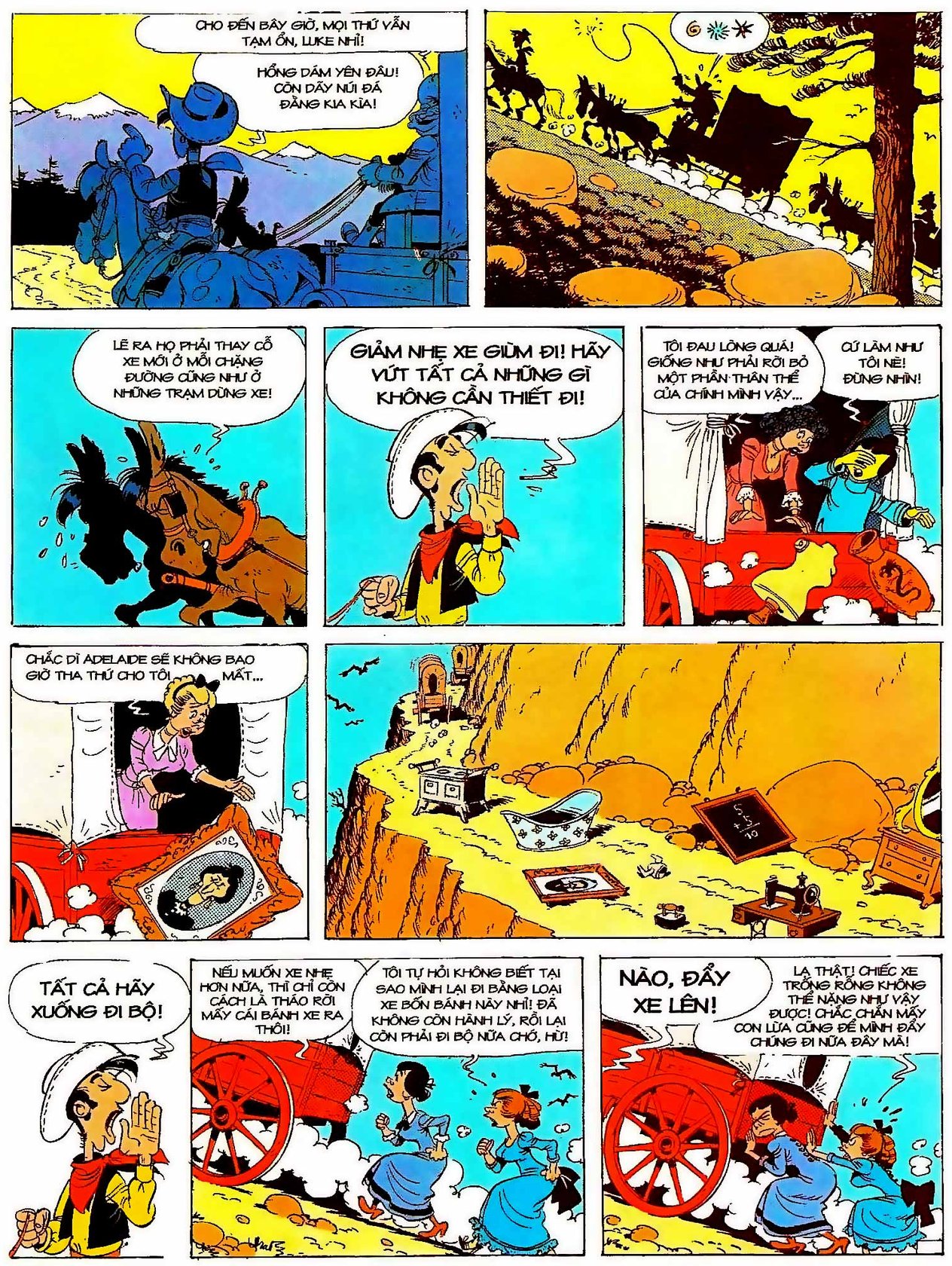 Hôn Thê Của Lucky Luke — page 27