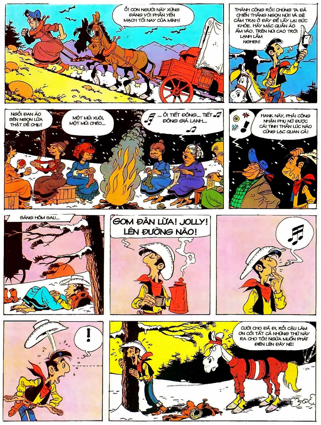 Hôn Thê Của Lucky Luke — page 28