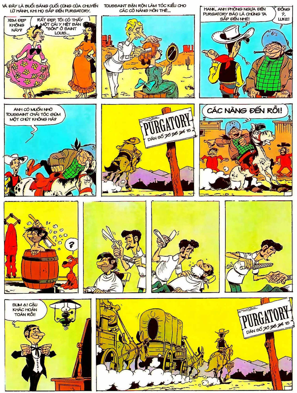 Hôn Thê Của Lucky Luke — page 31