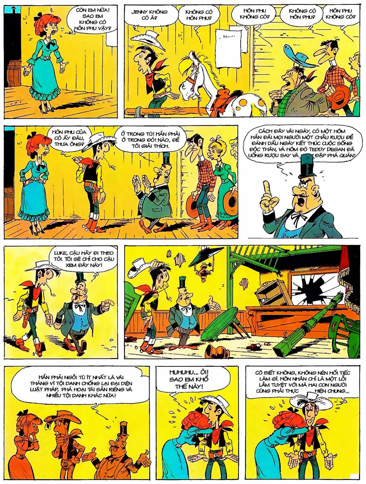 Hôn Thê Của Lucky Luke — page 34