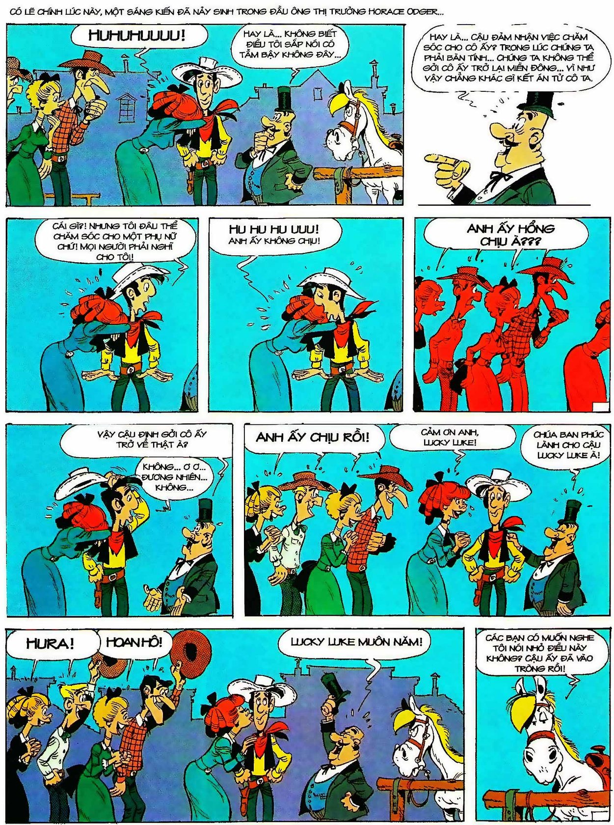 Hôn Thê Của Lucky Luke — page 35