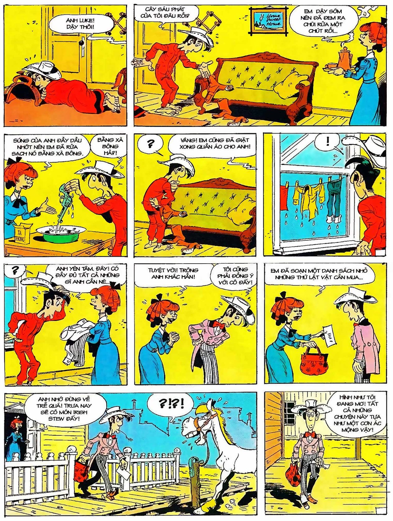 Hôn Thê Của Lucky Luke — page 38