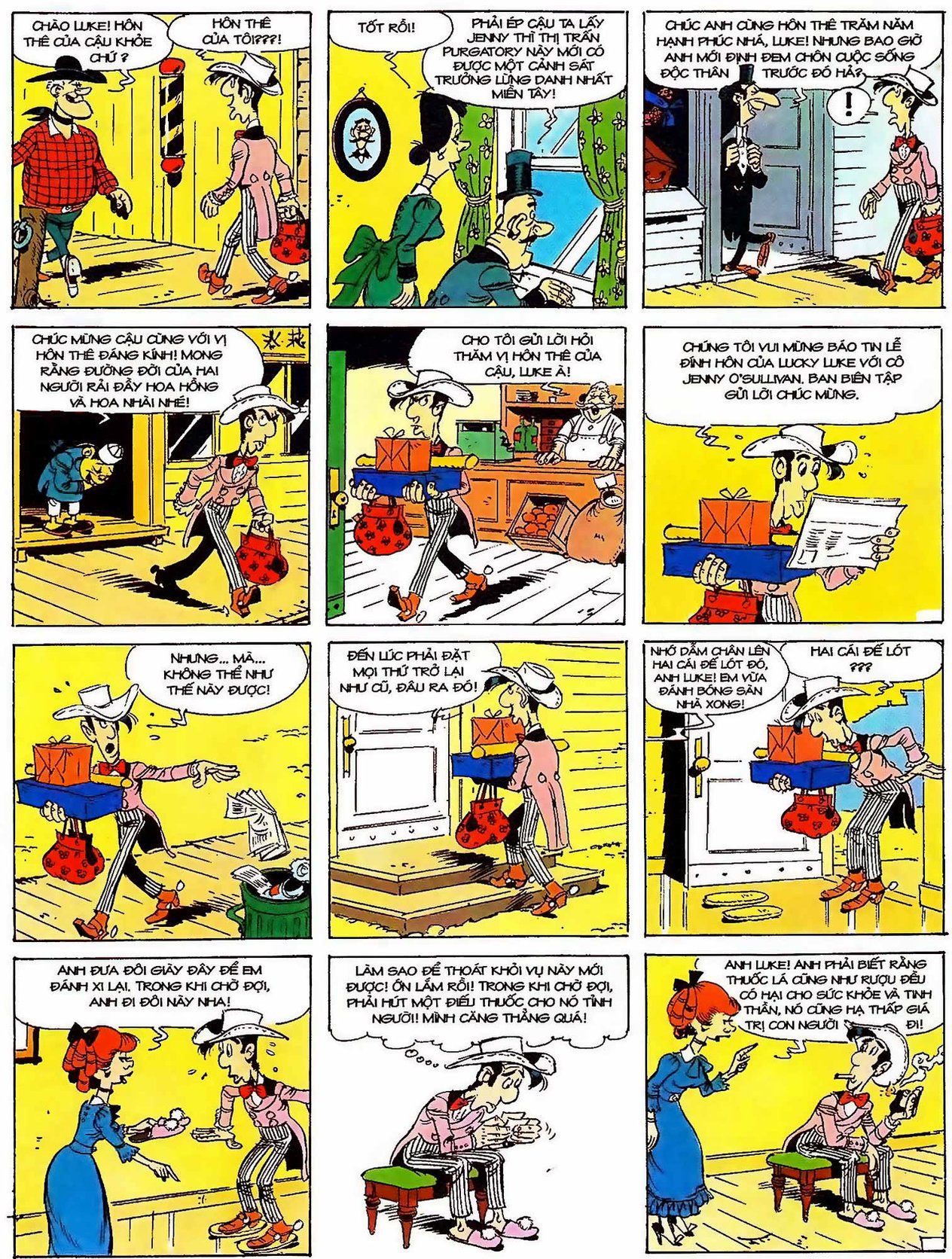 Hôn Thê Của Lucky Luke — page 39