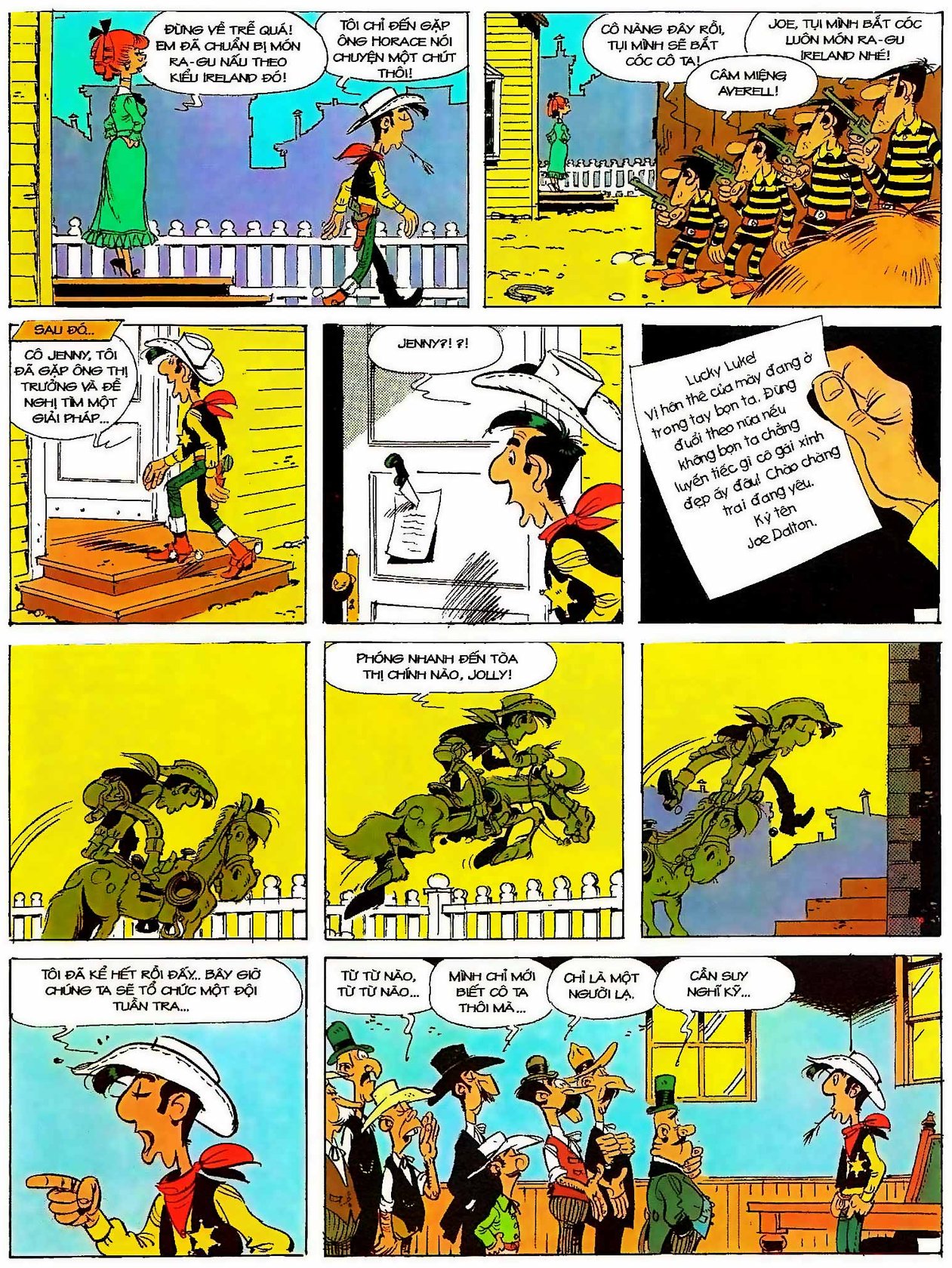 Hôn Thê Của Lucky Luke — page 40