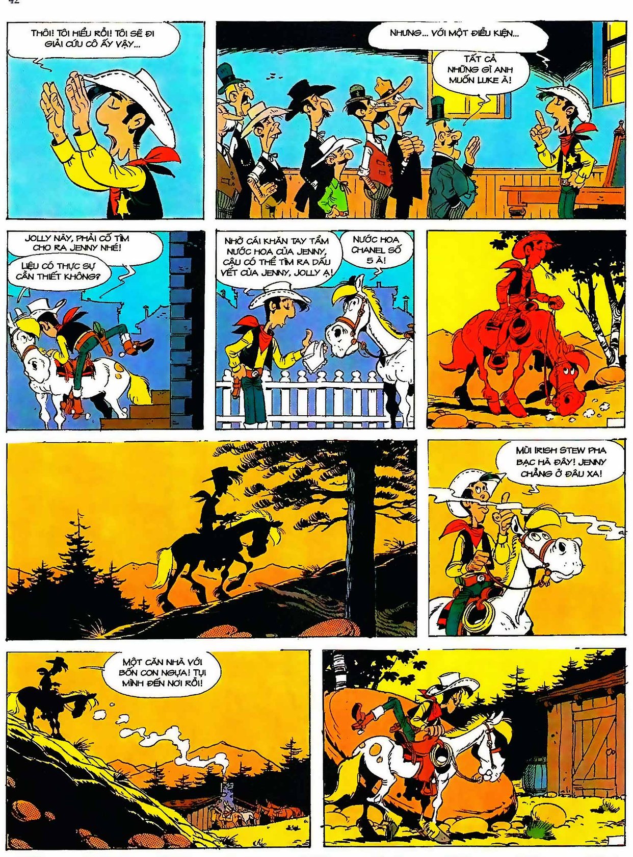Hôn Thê Của Lucky Luke — page 41