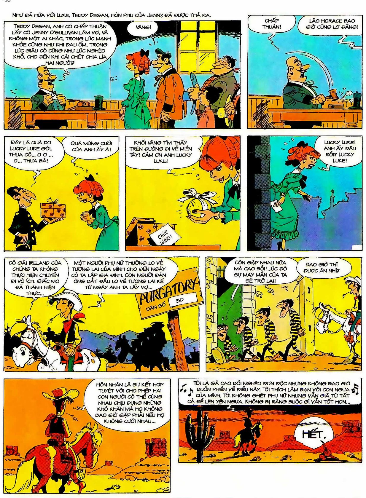 Hôn Thê Của Lucky Luke — page 45