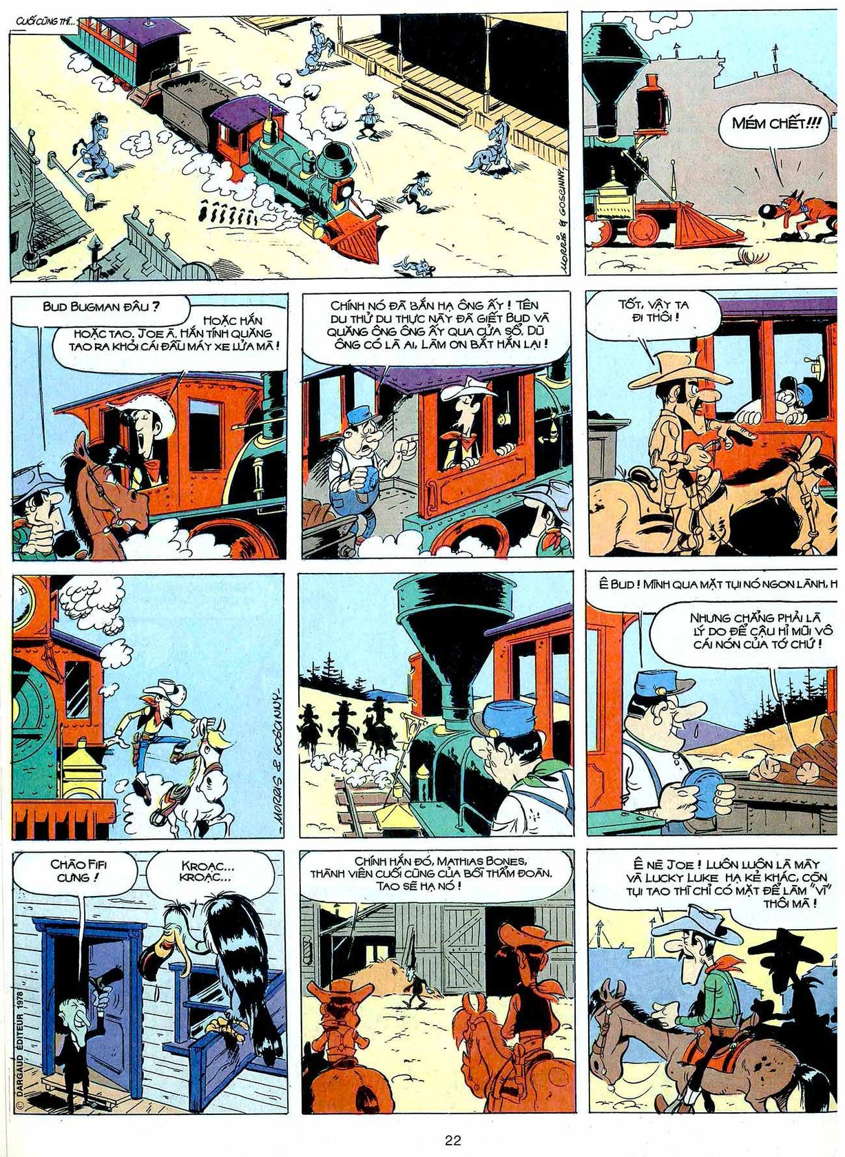 Bản Ba-Lát Tứ Quái Dalton Và Những Mẩu Chuyện Khác — page 21