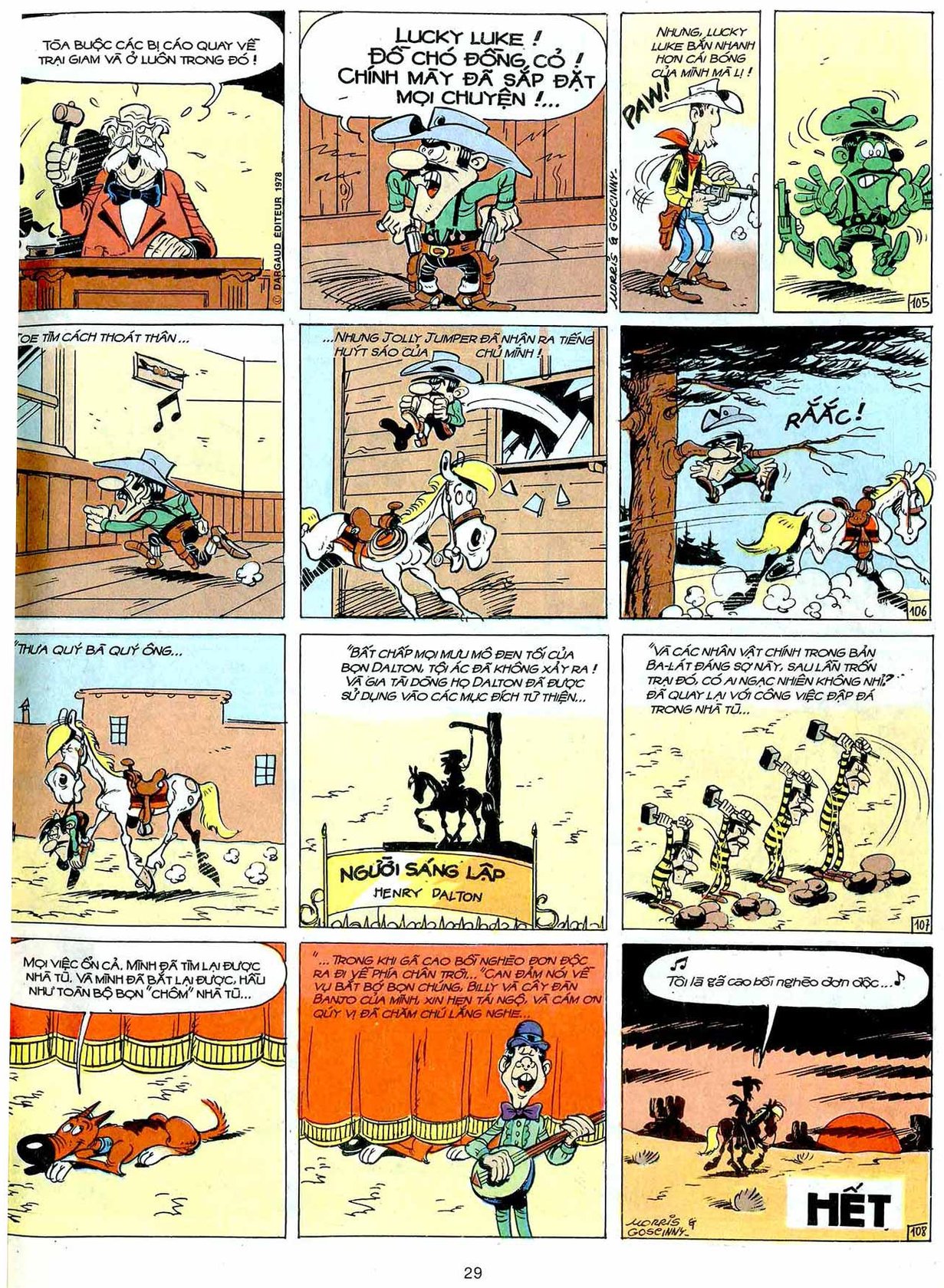Bản Ba-Lát Tứ Quái Dalton Và Những Mẩu Chuyện Khác — page 28
