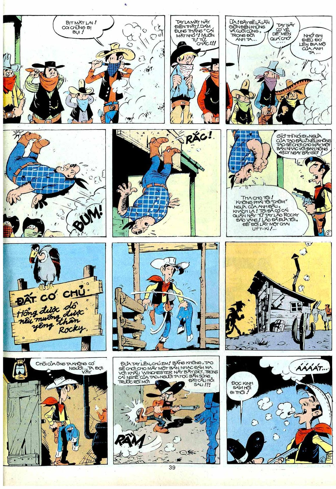 Bản Ba-Lát Tứ Quái Dalton Và Những Mẩu Chuyện Khác — page 38