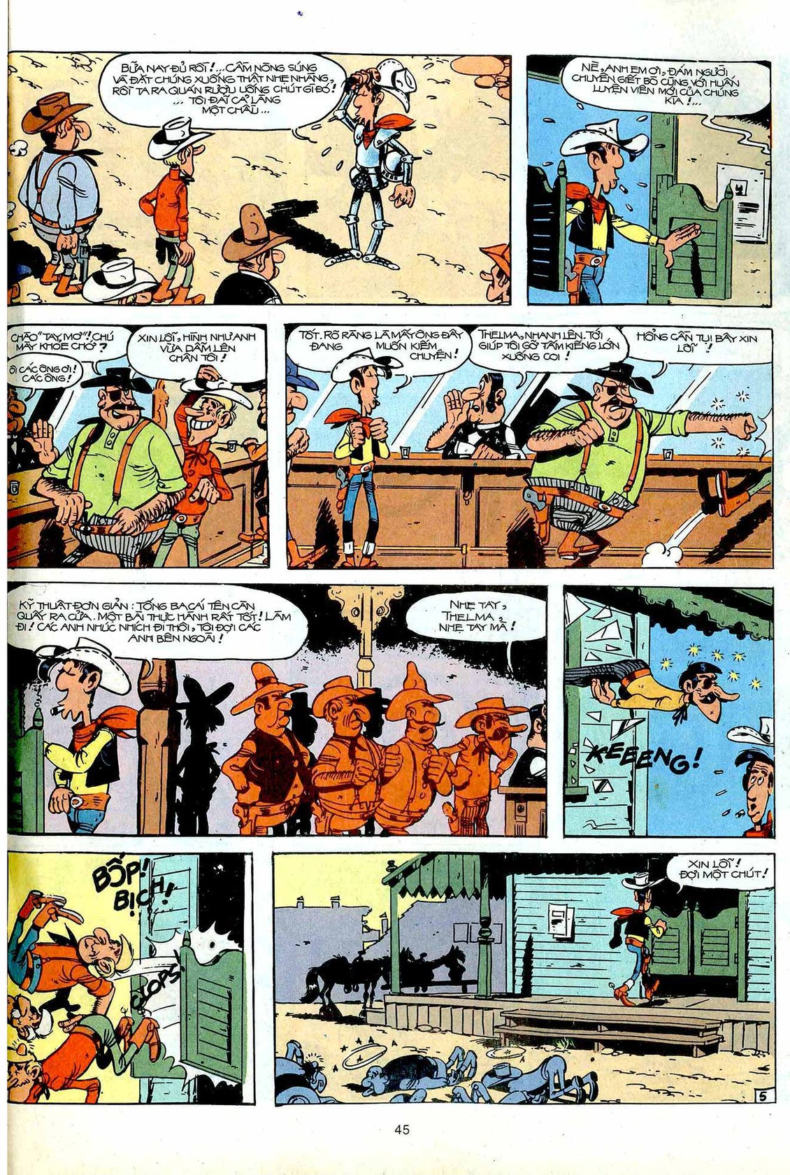 Bản Ba-Lát Tứ Quái Dalton Và Những Mẩu Chuyện Khác — page 44