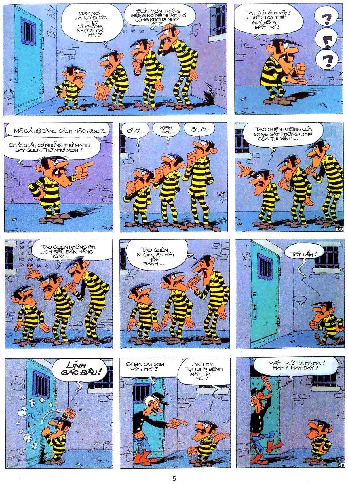 Tứ Quái Dalton - Mất Trí — page 4