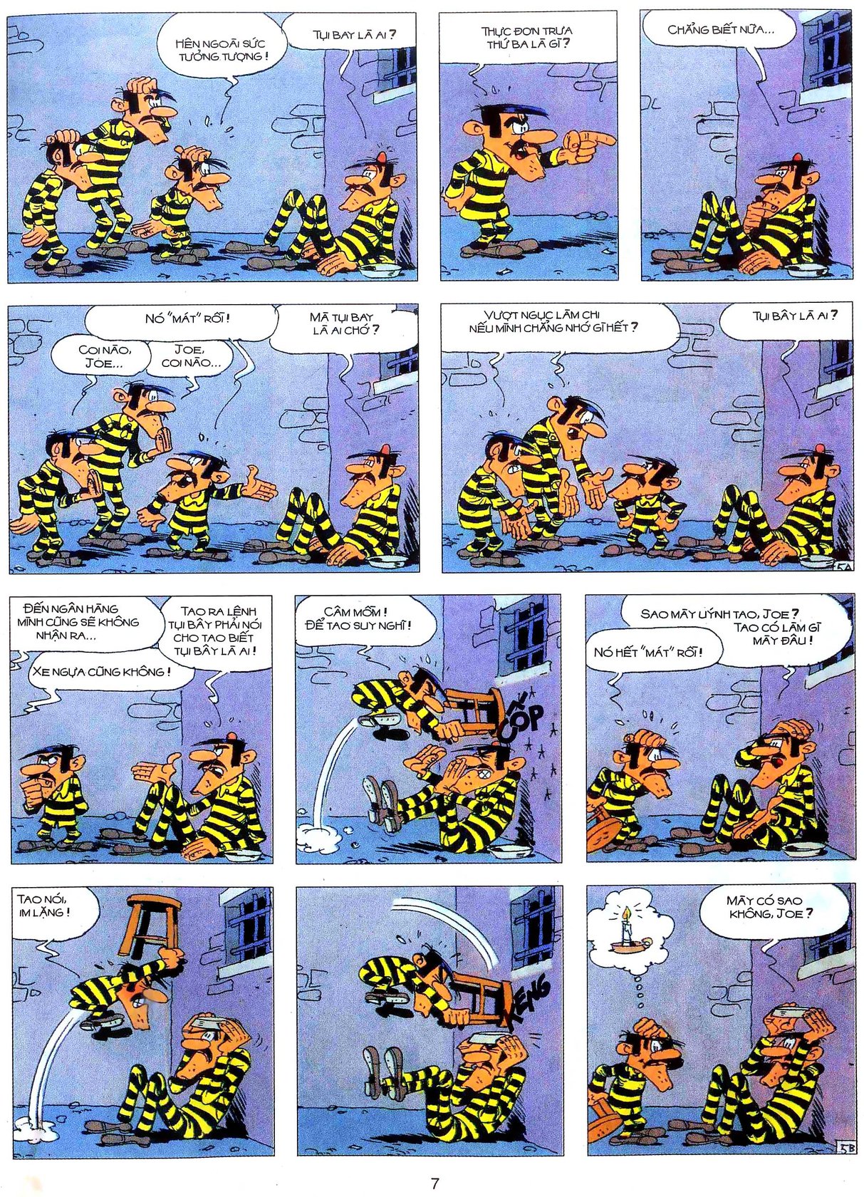 Tứ Quái Dalton - Mất Trí — page 6