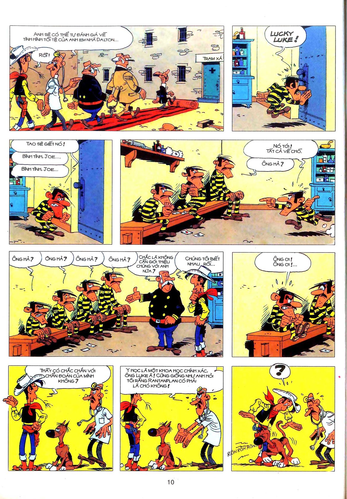 Tứ Quái Dalton - Mất Trí — page 9