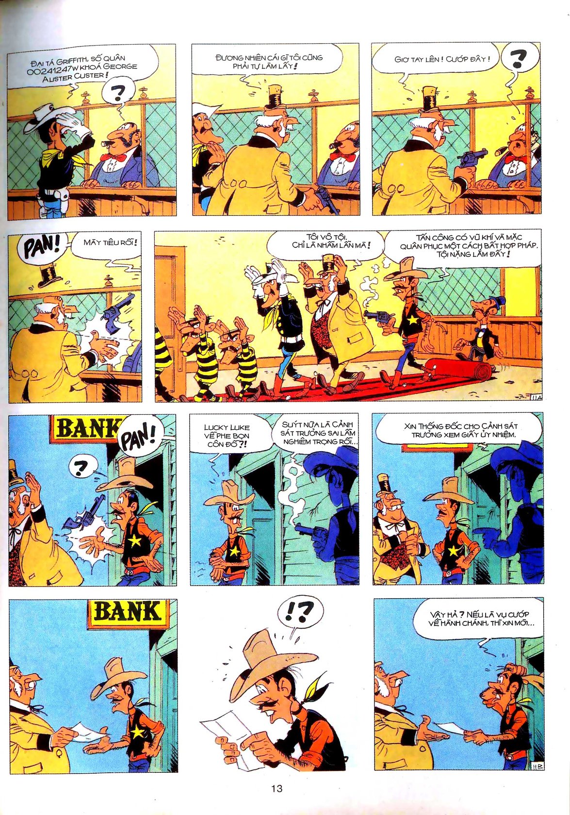 Tứ Quái Dalton - Mất Trí — page 12