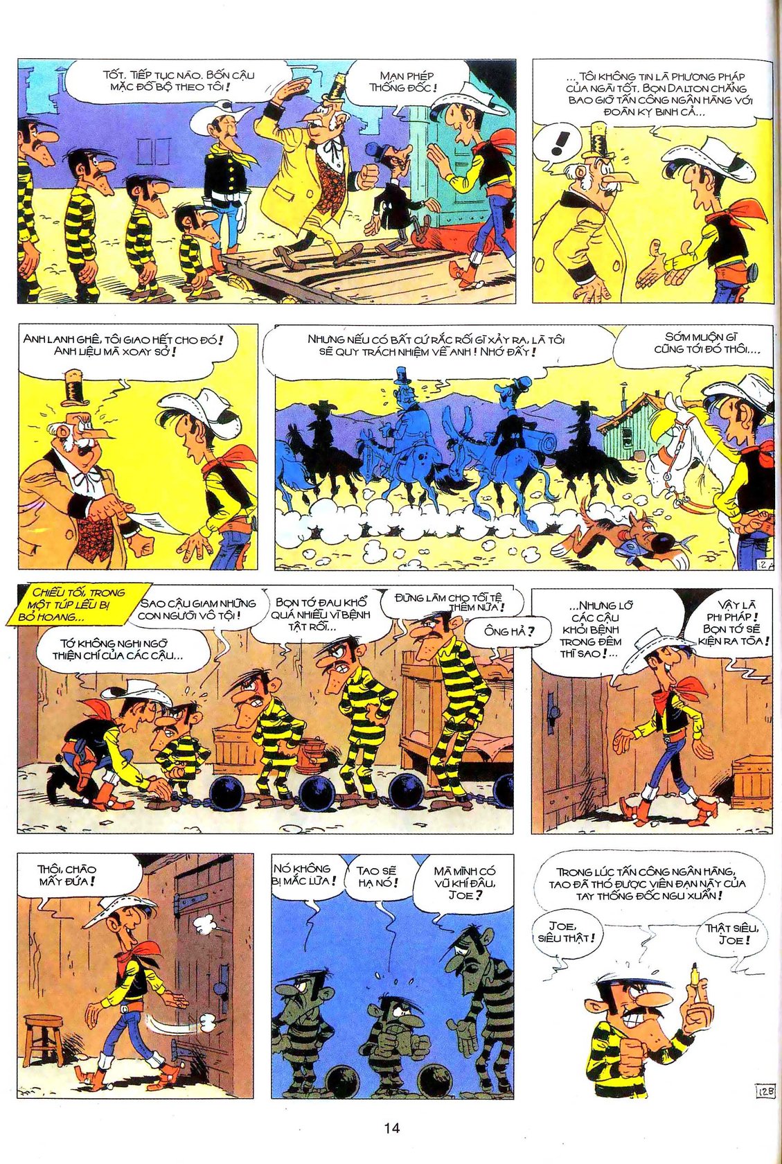 Tứ Quái Dalton - Mất Trí — page 13