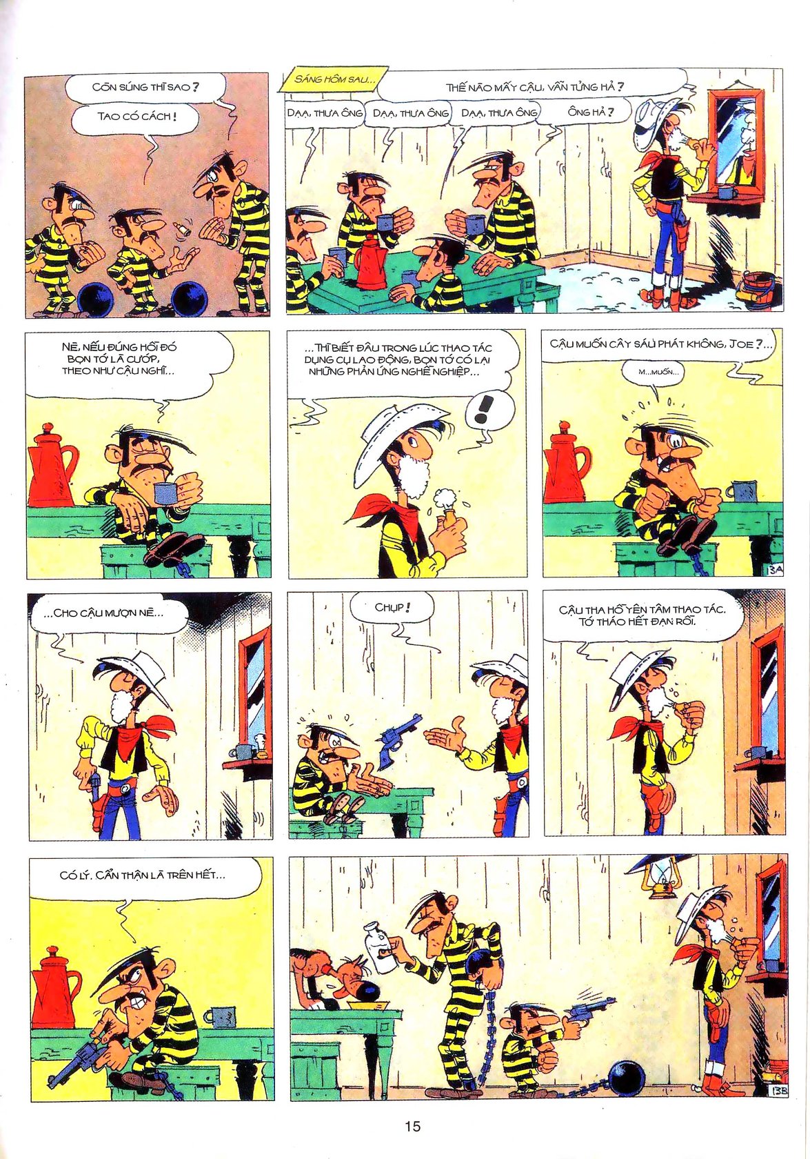 Tứ Quái Dalton - Mất Trí — page 14