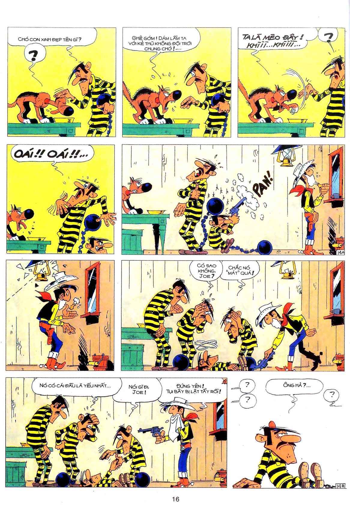 Tứ Quái Dalton - Mất Trí — page 15