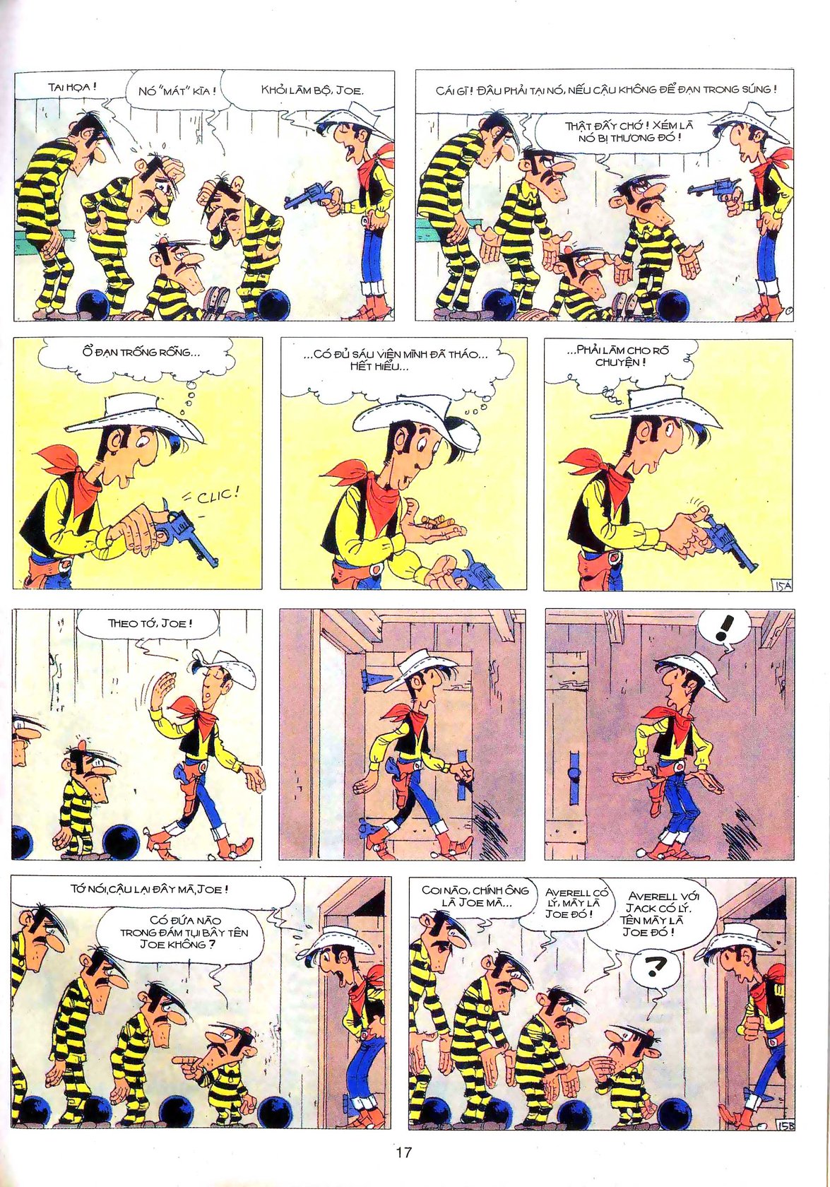 Tứ Quái Dalton - Mất Trí — page 16