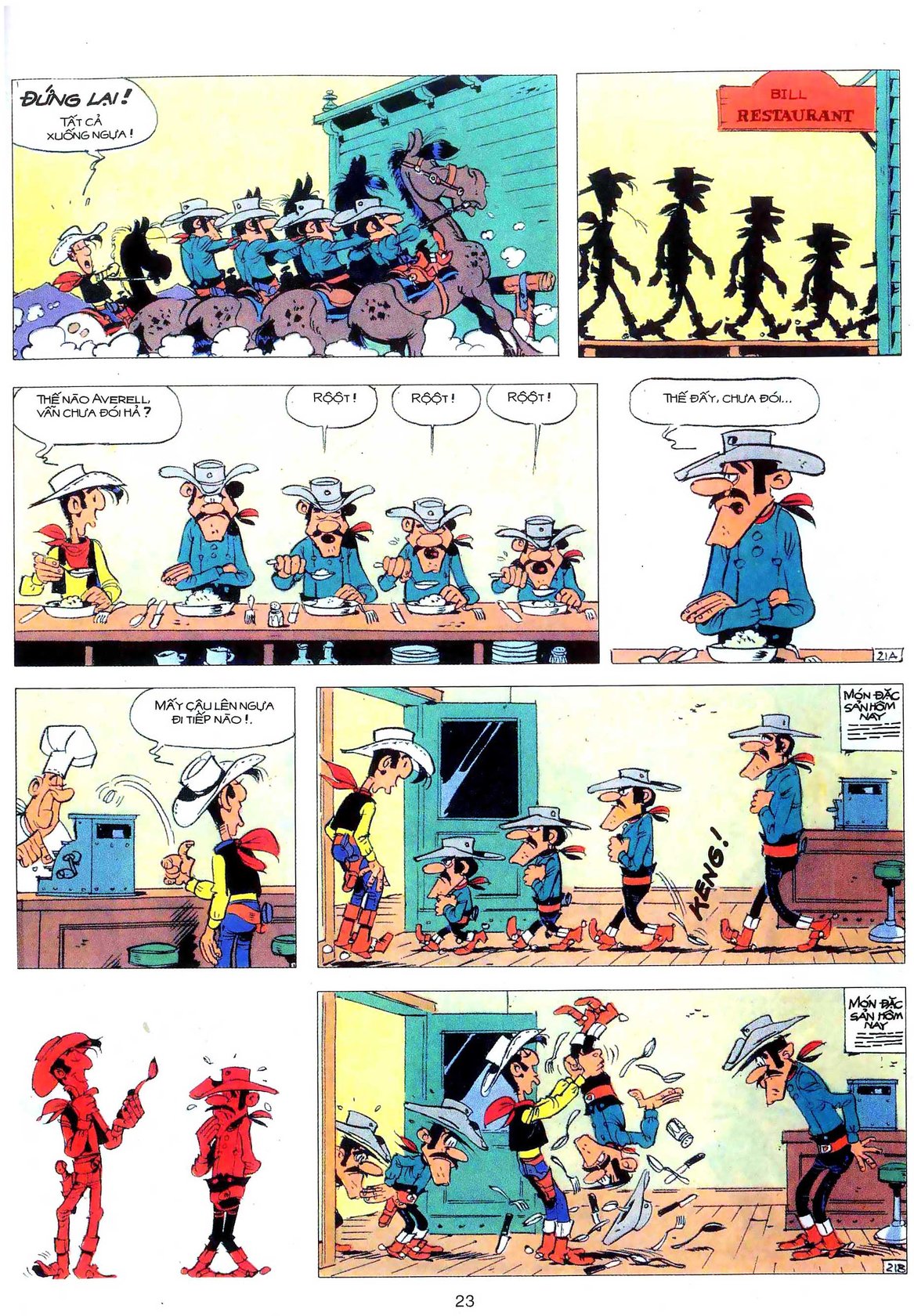 Tứ Quái Dalton - Mất Trí — page 22
