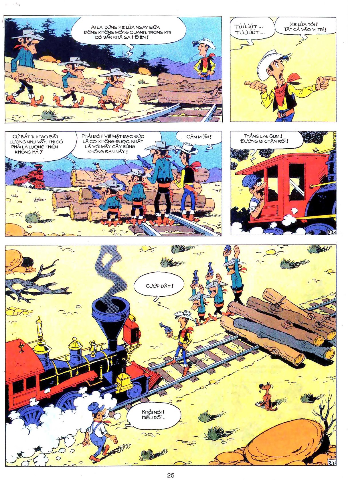 Tứ Quái Dalton - Mất Trí — page 24