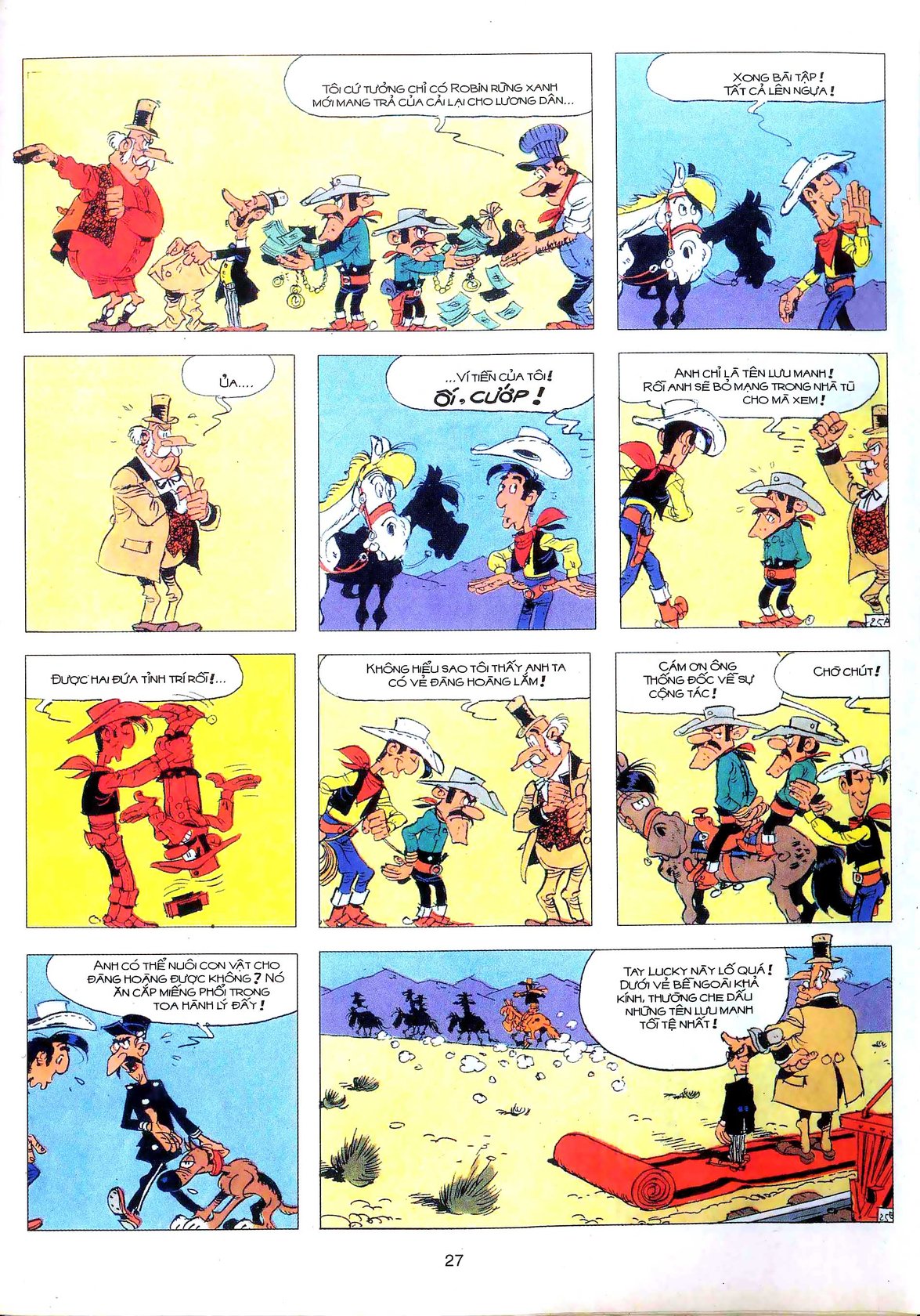 Tứ Quái Dalton - Mất Trí — page 26