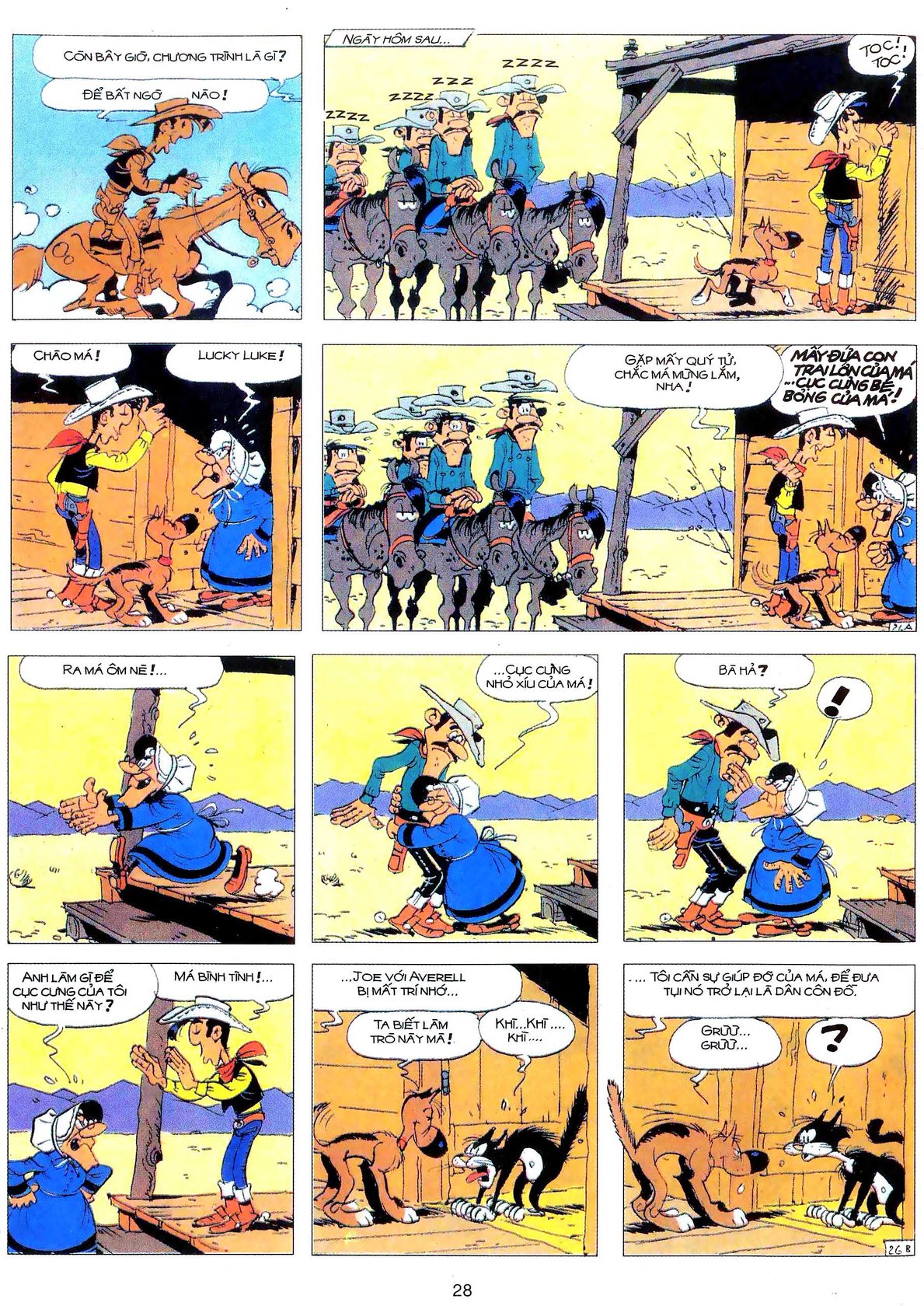 Tứ Quái Dalton - Mất Trí — page 27