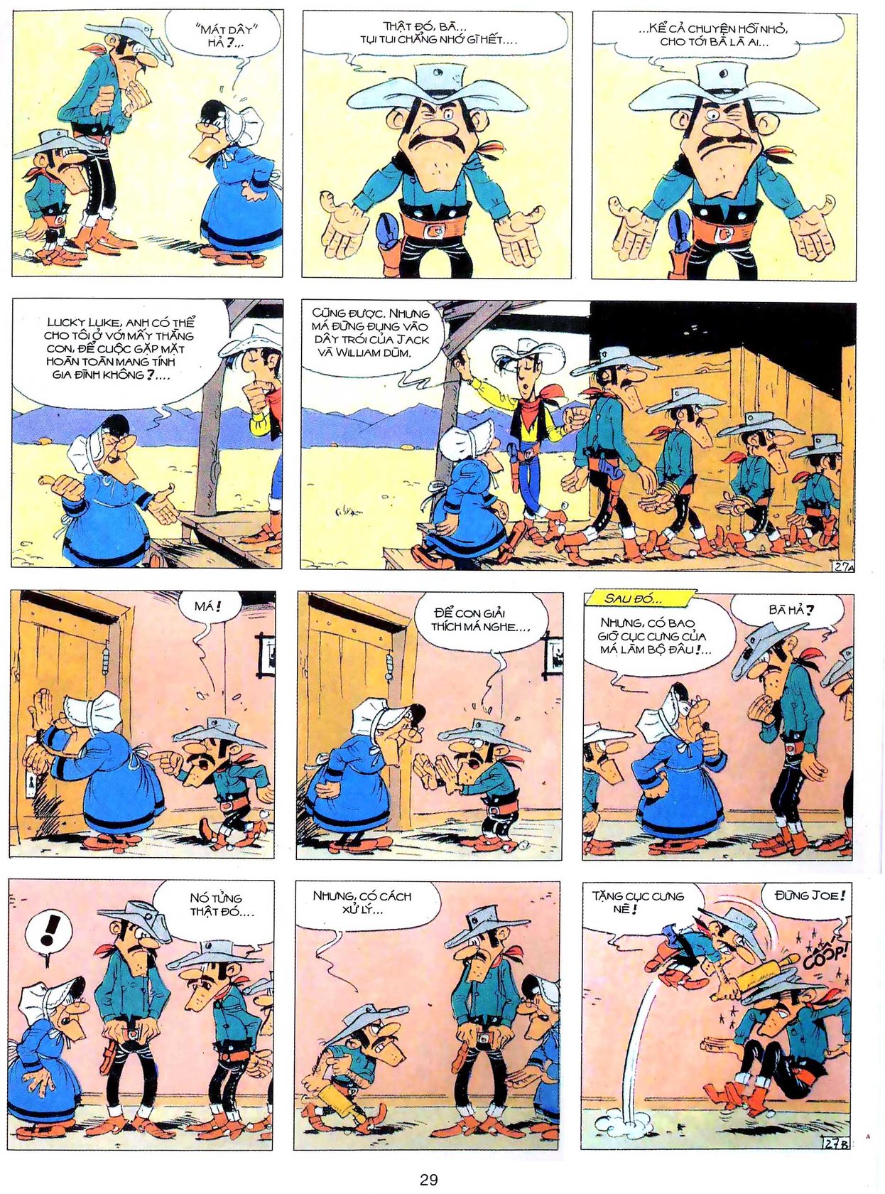 Tứ Quái Dalton - Mất Trí — page 28