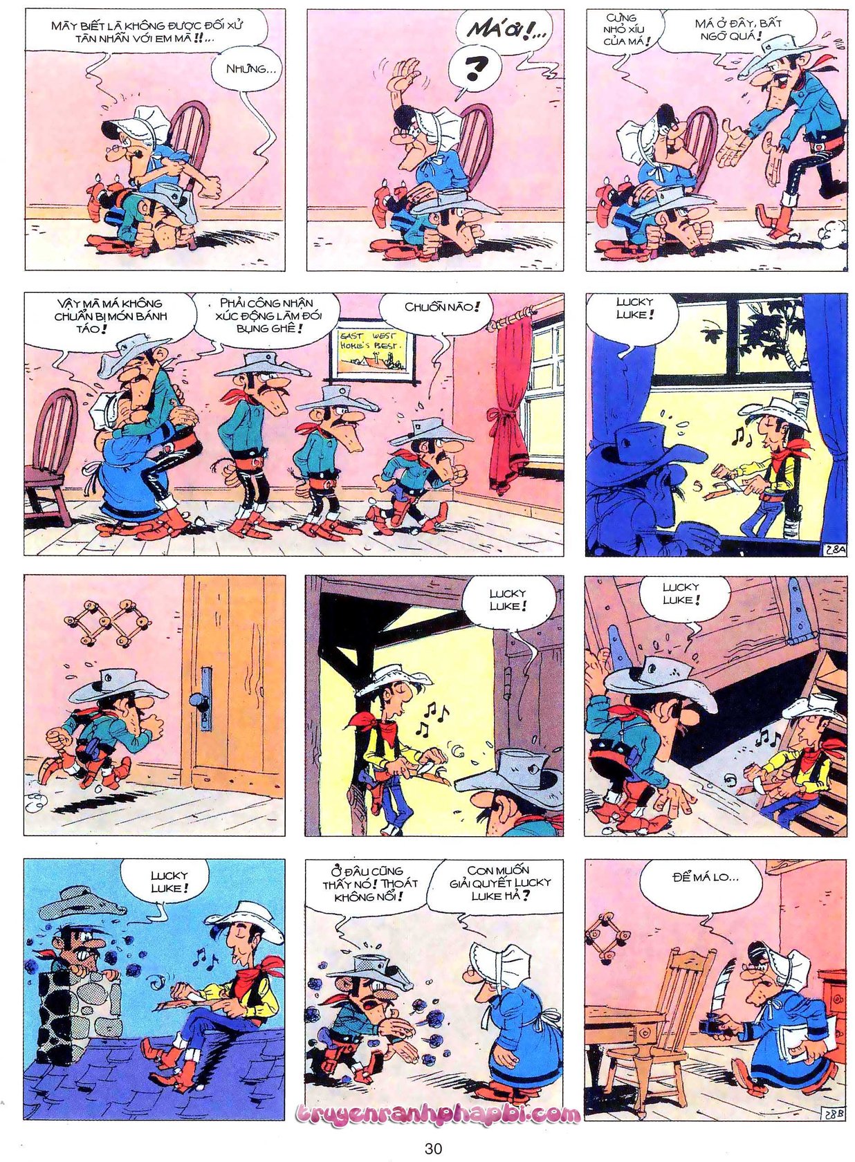 Tứ Quái Dalton - Mất Trí — page 29