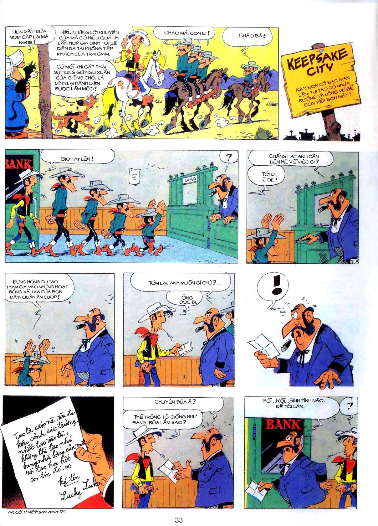 Tứ Quái Dalton - Mất Trí — page 32
