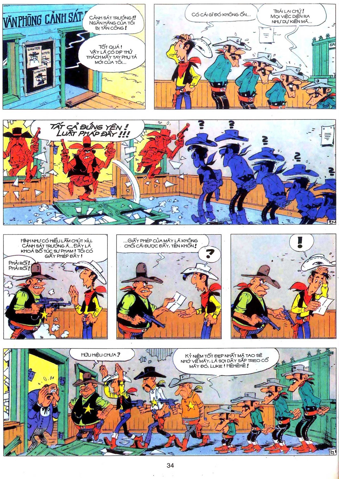 Tứ Quái Dalton - Mất Trí — page 33