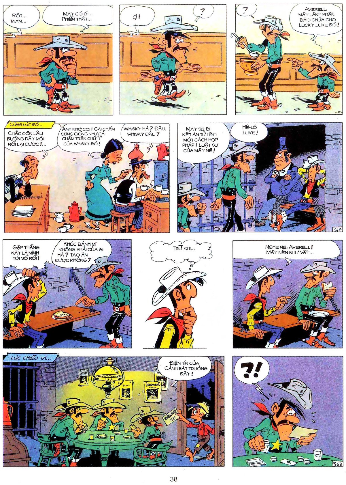 Tứ Quái Dalton - Mất Trí — page 37