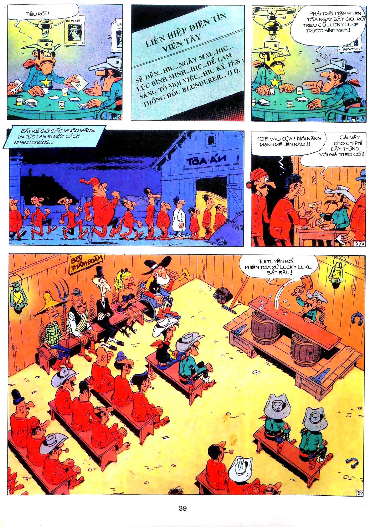 Tứ Quái Dalton - Mất Trí — page 38
