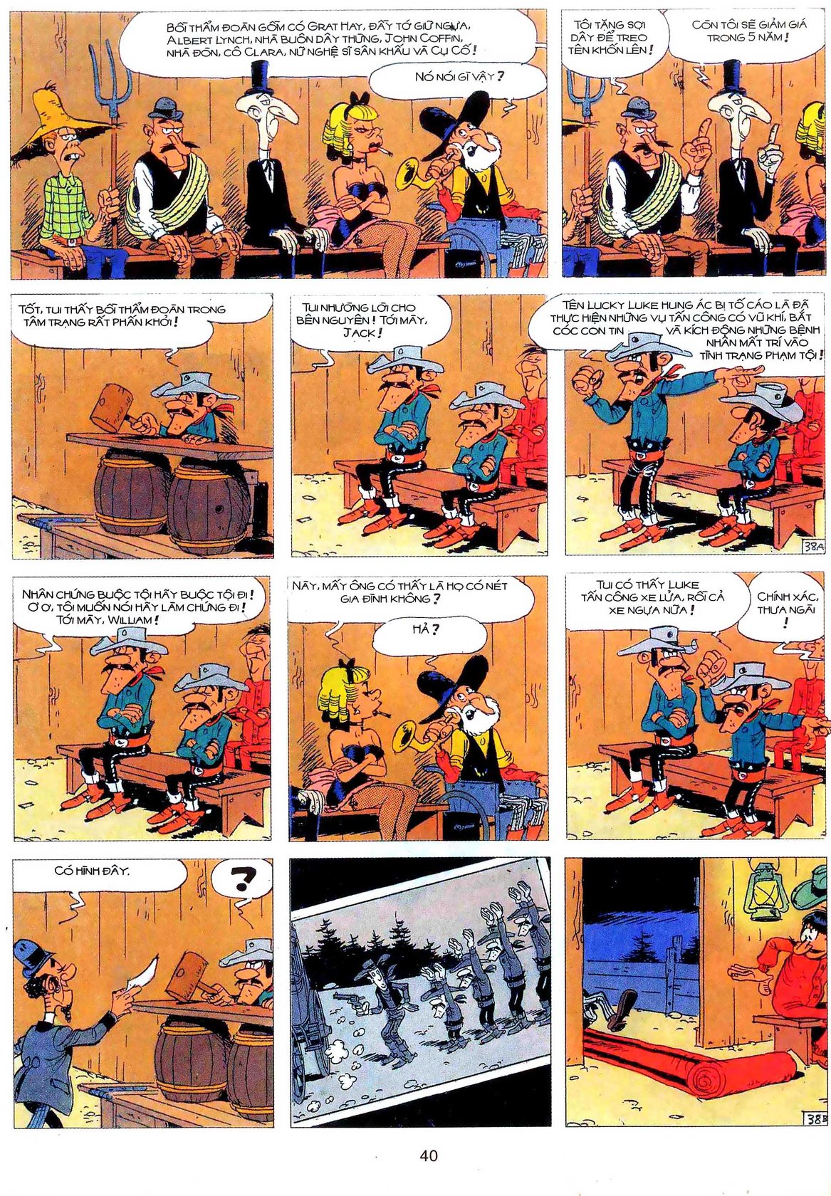 Tứ Quái Dalton - Mất Trí — page 39