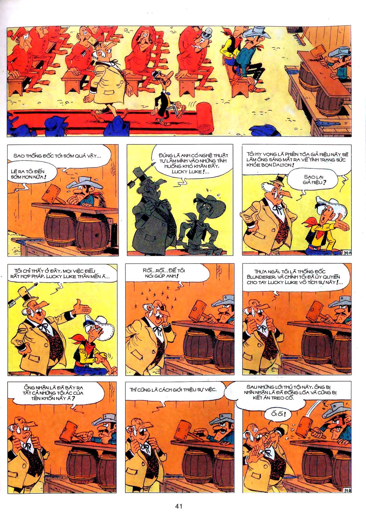Tứ Quái Dalton - Mất Trí — page 40