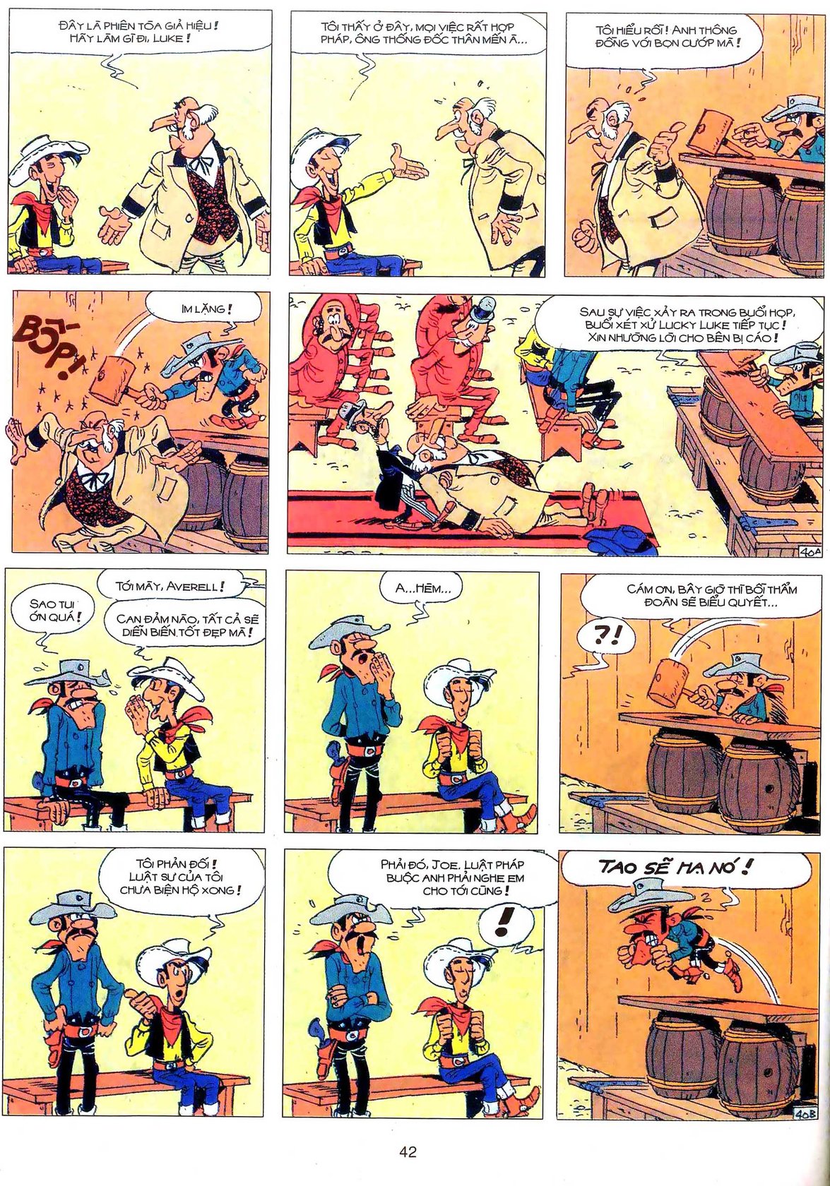 Tứ Quái Dalton - Mất Trí — page 41