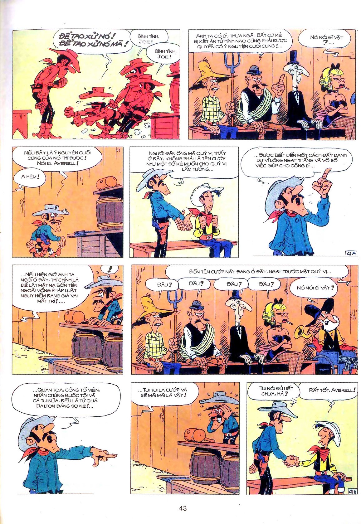 Tứ Quái Dalton - Mất Trí — page 42