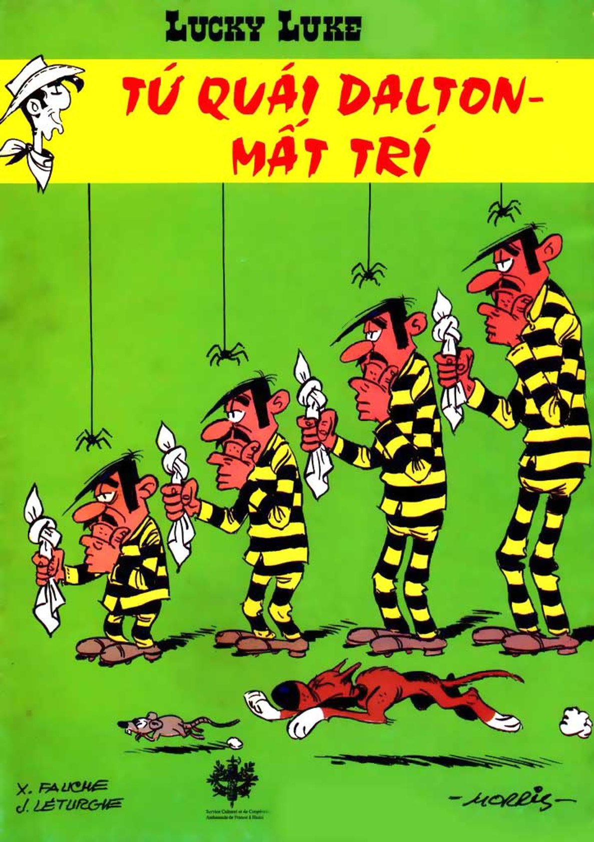 Tứ Quái Dalton - Mất Trí cover