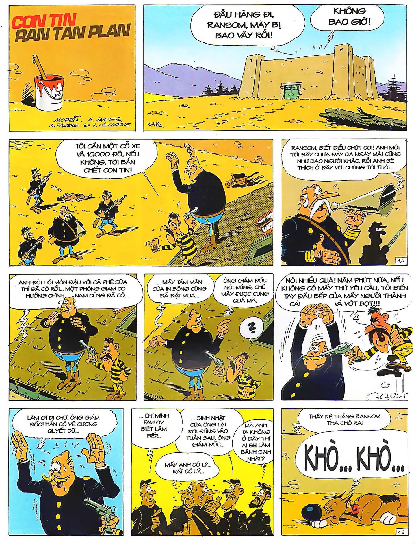 Con Tin Ran Tan Plan — page 1