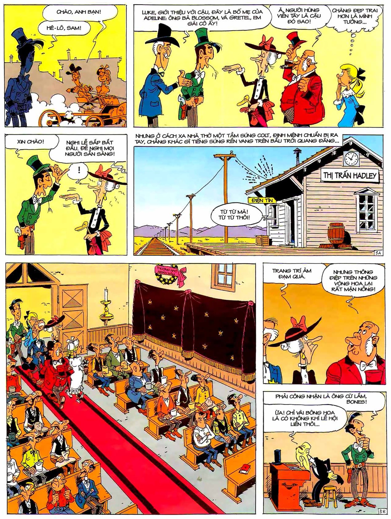 Tứ Quái Dalton Mừng Tiệc Cưới — page 3