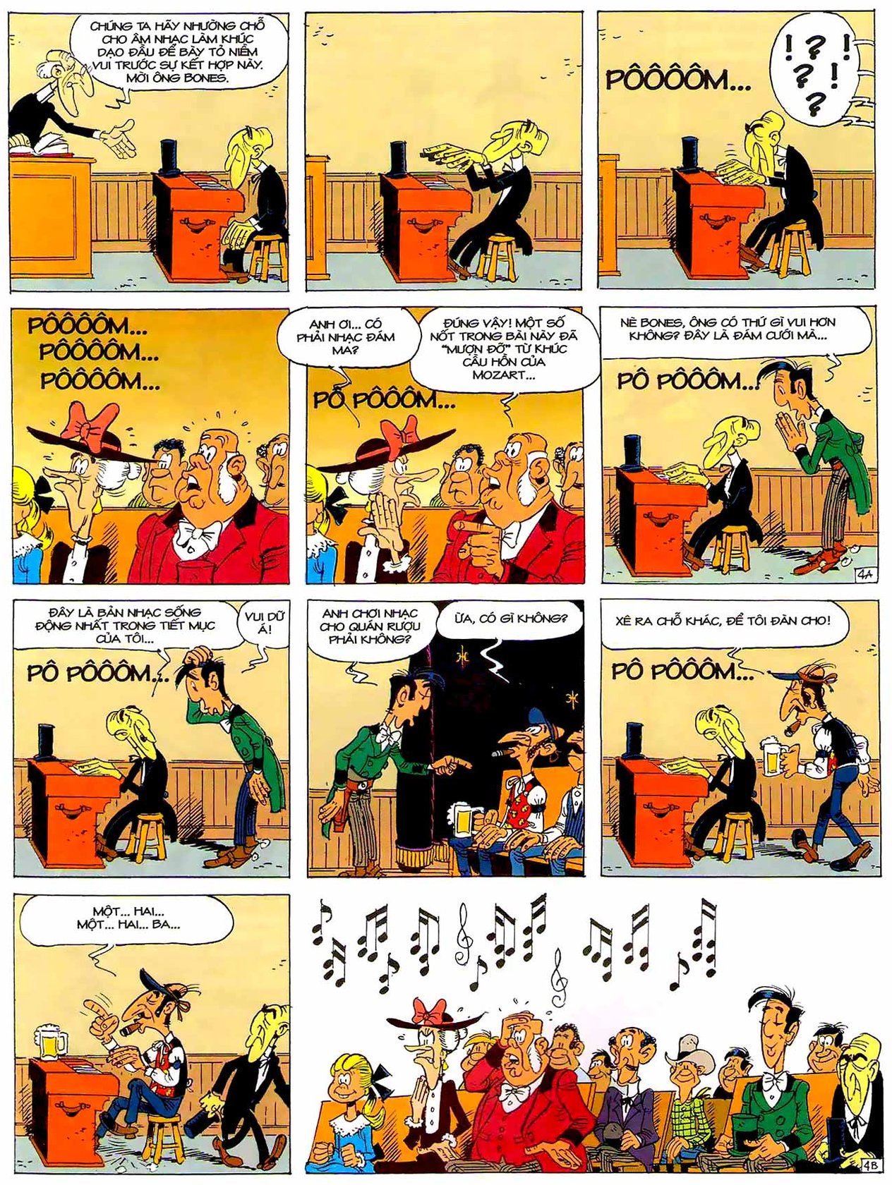 Tứ Quái Dalton Mừng Tiệc Cưới — page 4