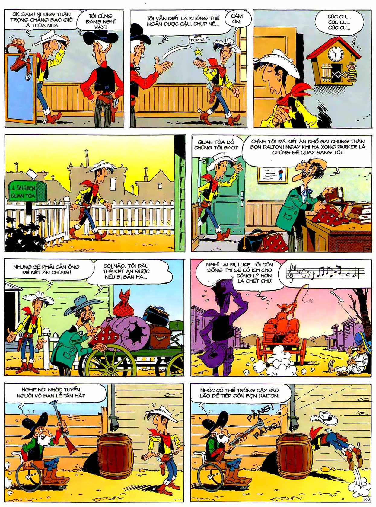 Tứ Quái Dalton Mừng Tiệc Cưới — page 10