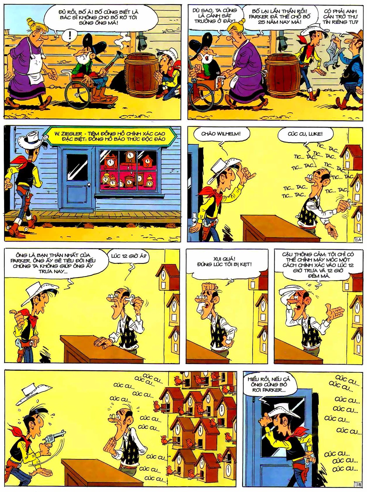 Tứ Quái Dalton Mừng Tiệc Cưới — page 11