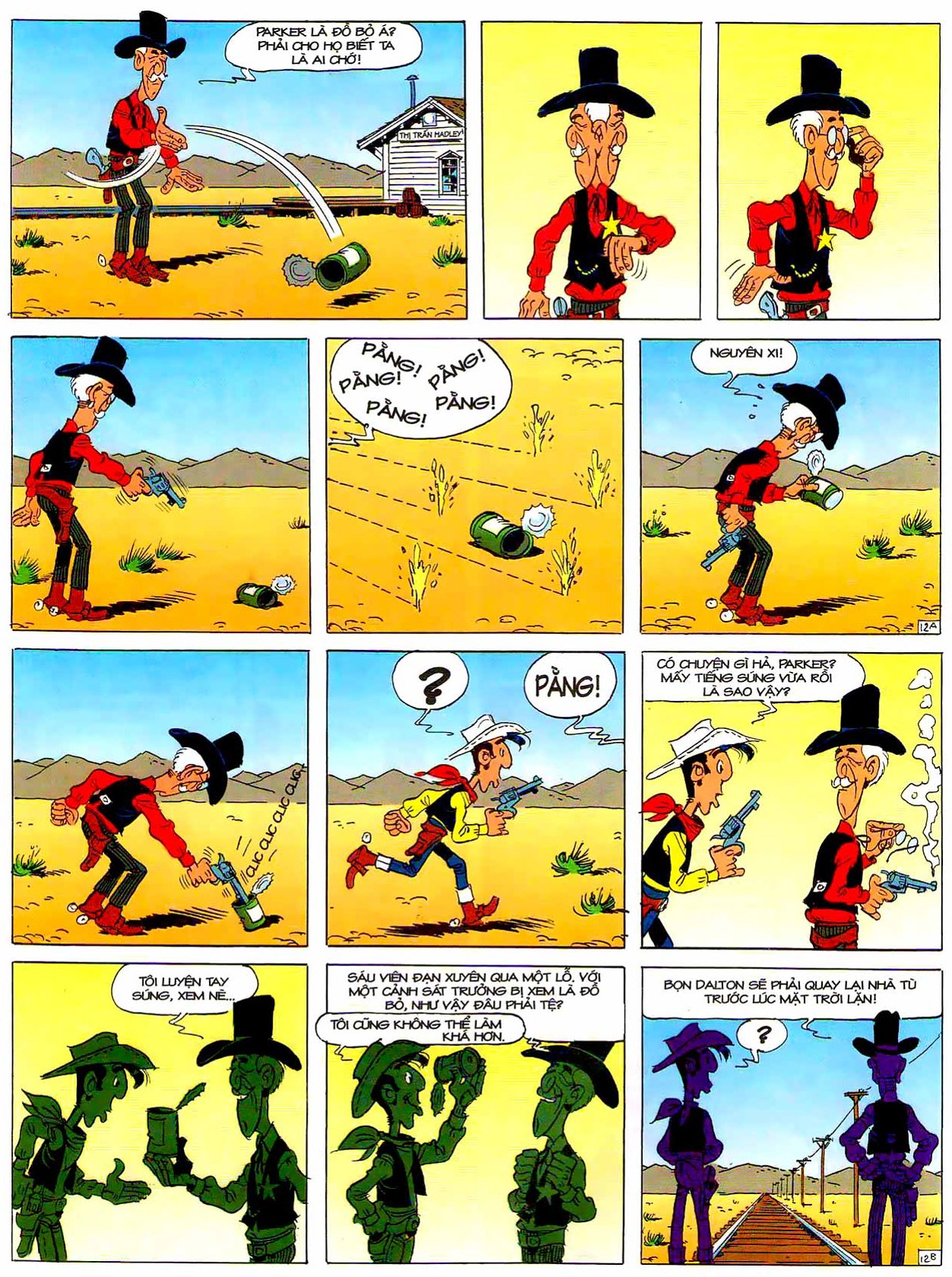 Tứ Quái Dalton Mừng Tiệc Cưới — page 12