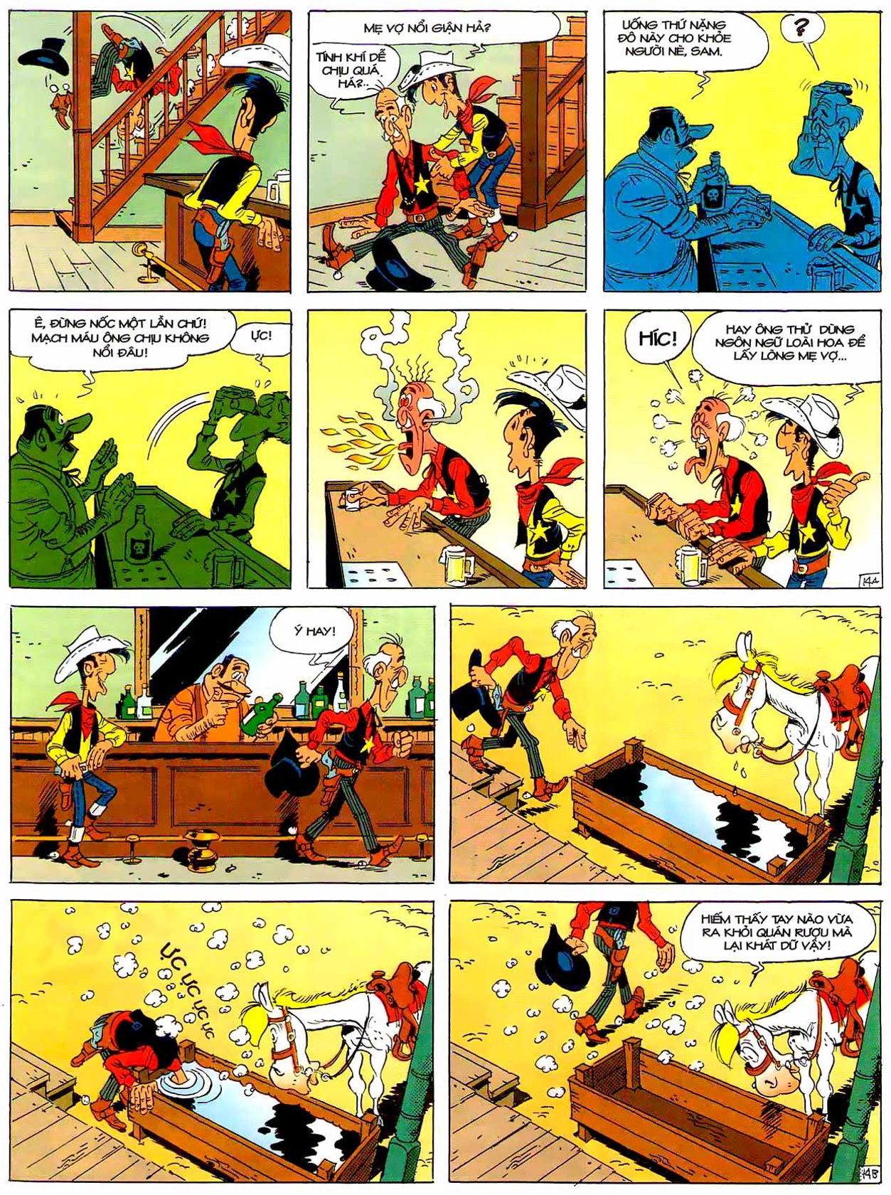 Tứ Quái Dalton Mừng Tiệc Cưới — page 14