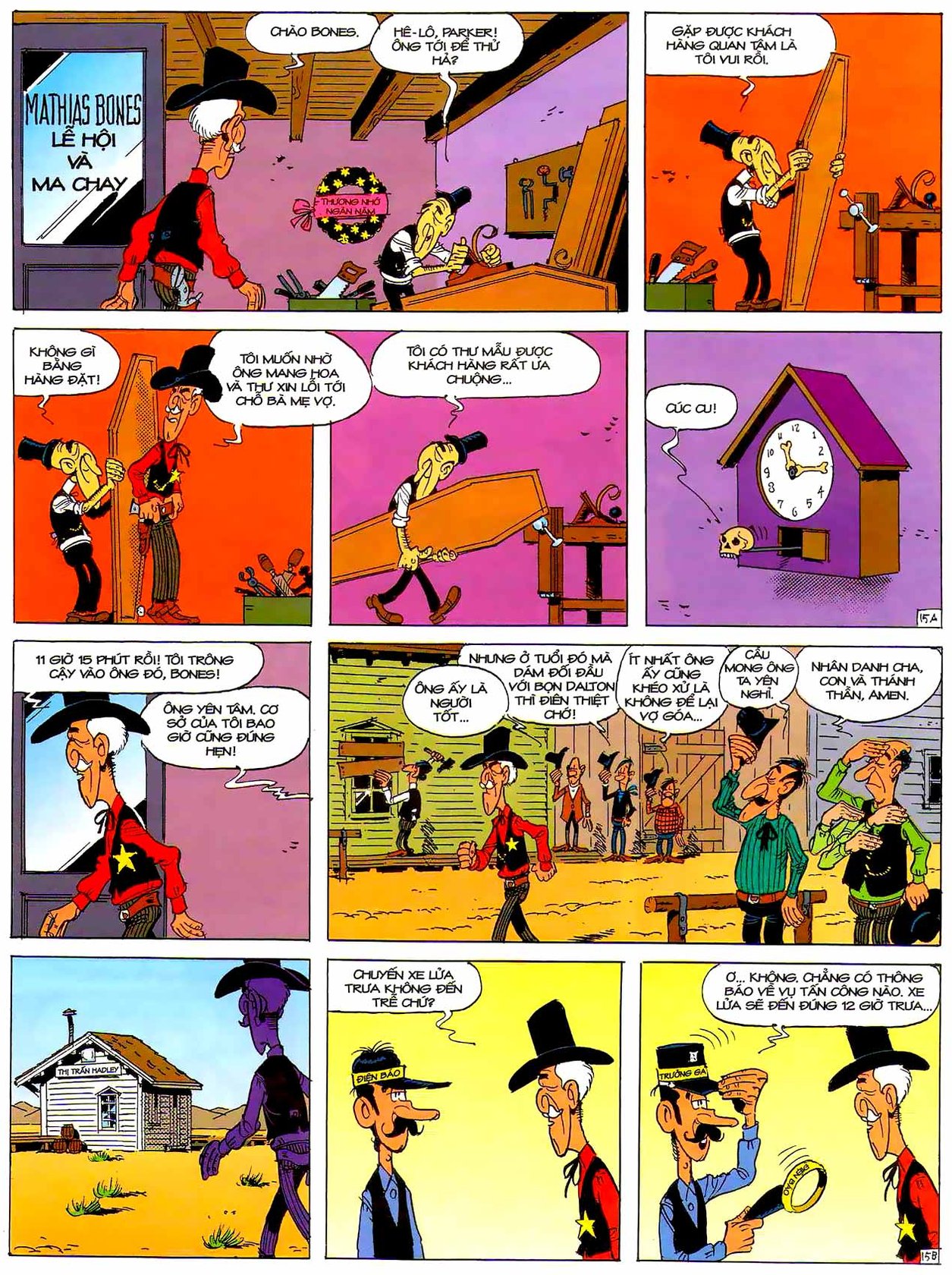 Tứ Quái Dalton Mừng Tiệc Cưới — page 15