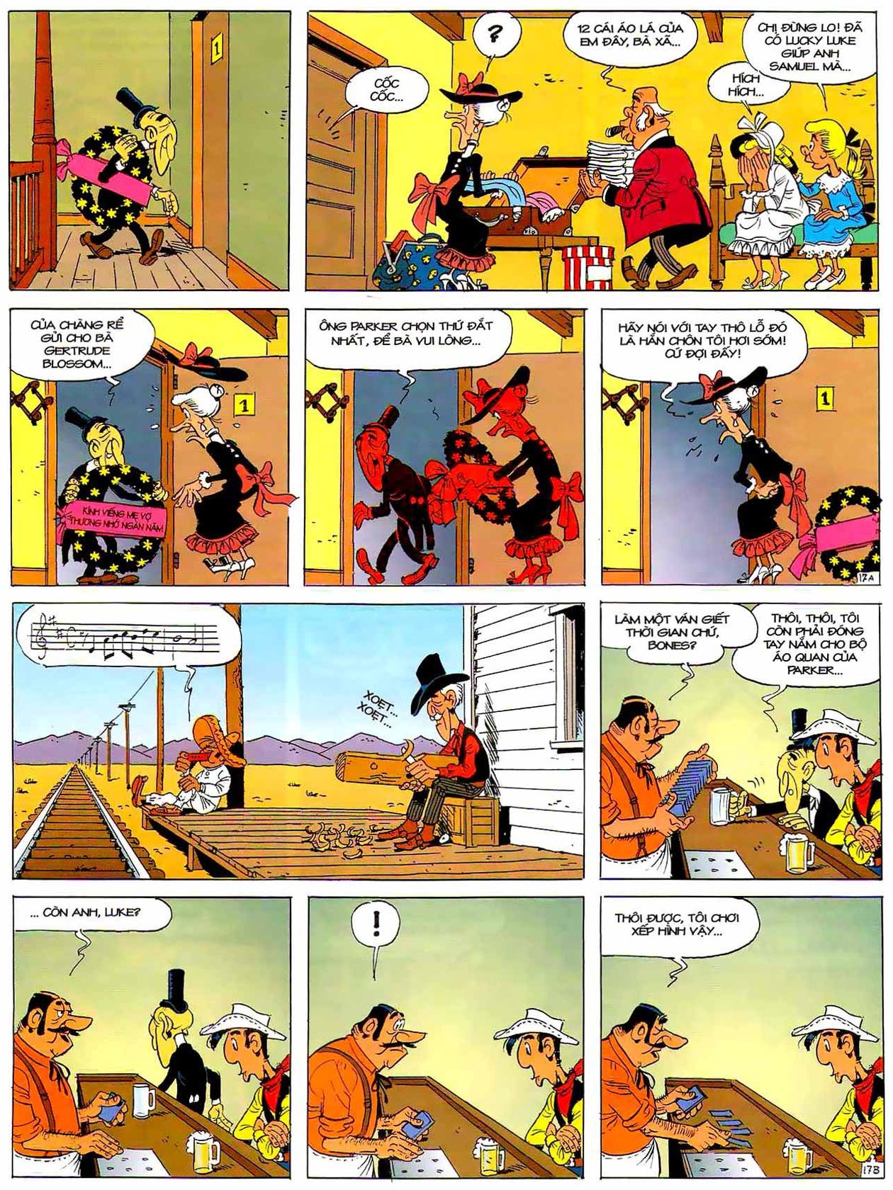 Tứ Quái Dalton Mừng Tiệc Cưới — page 17