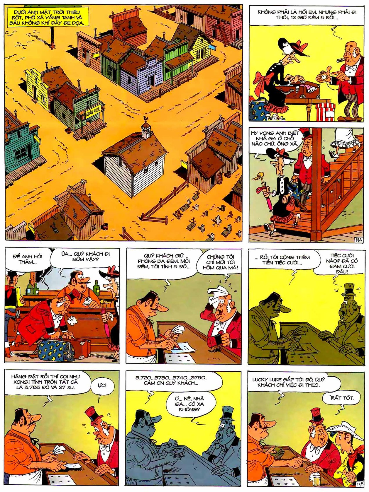 Tứ Quái Dalton Mừng Tiệc Cưới — page 19
