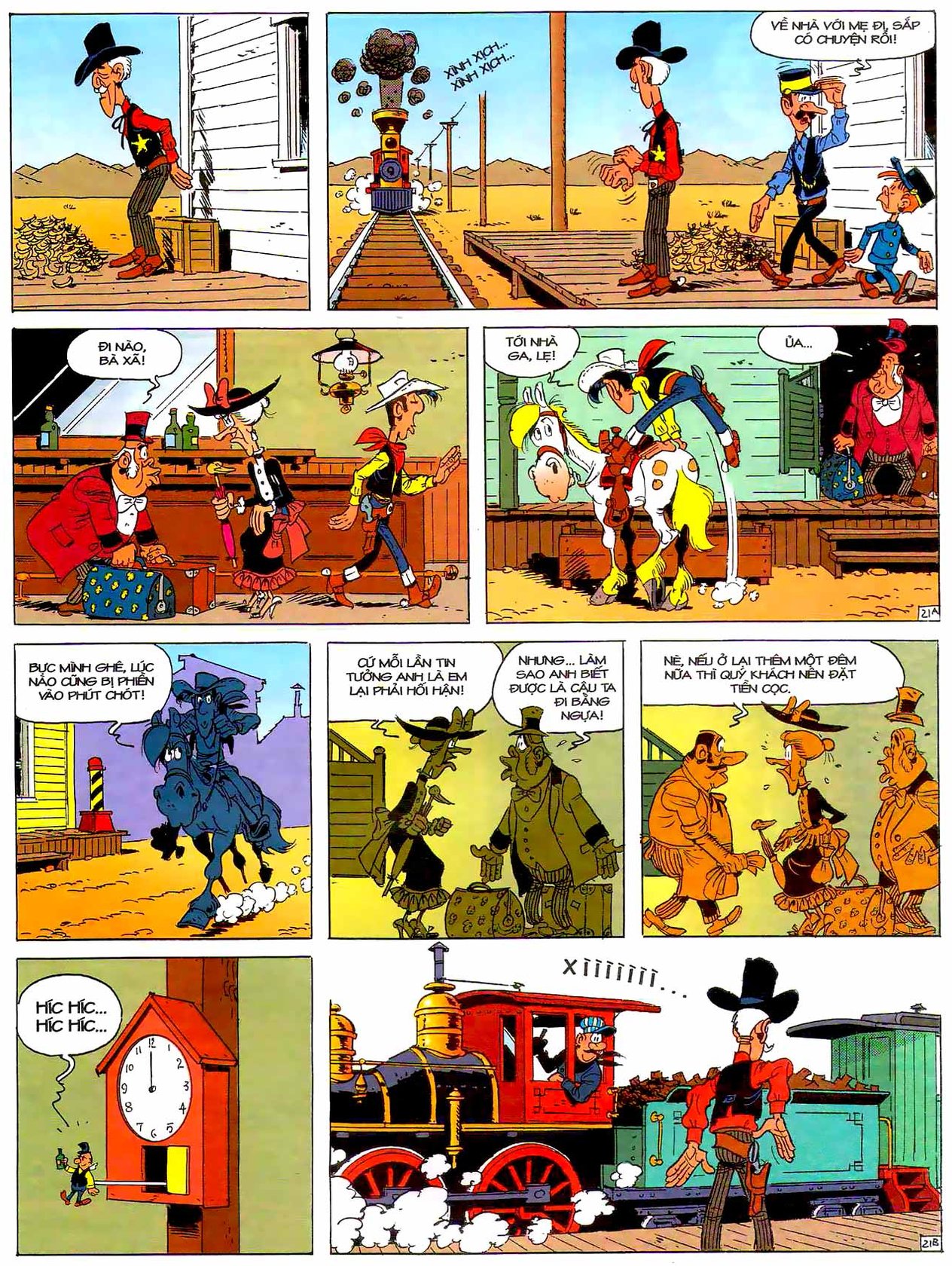 Tứ Quái Dalton Mừng Tiệc Cưới — page 21