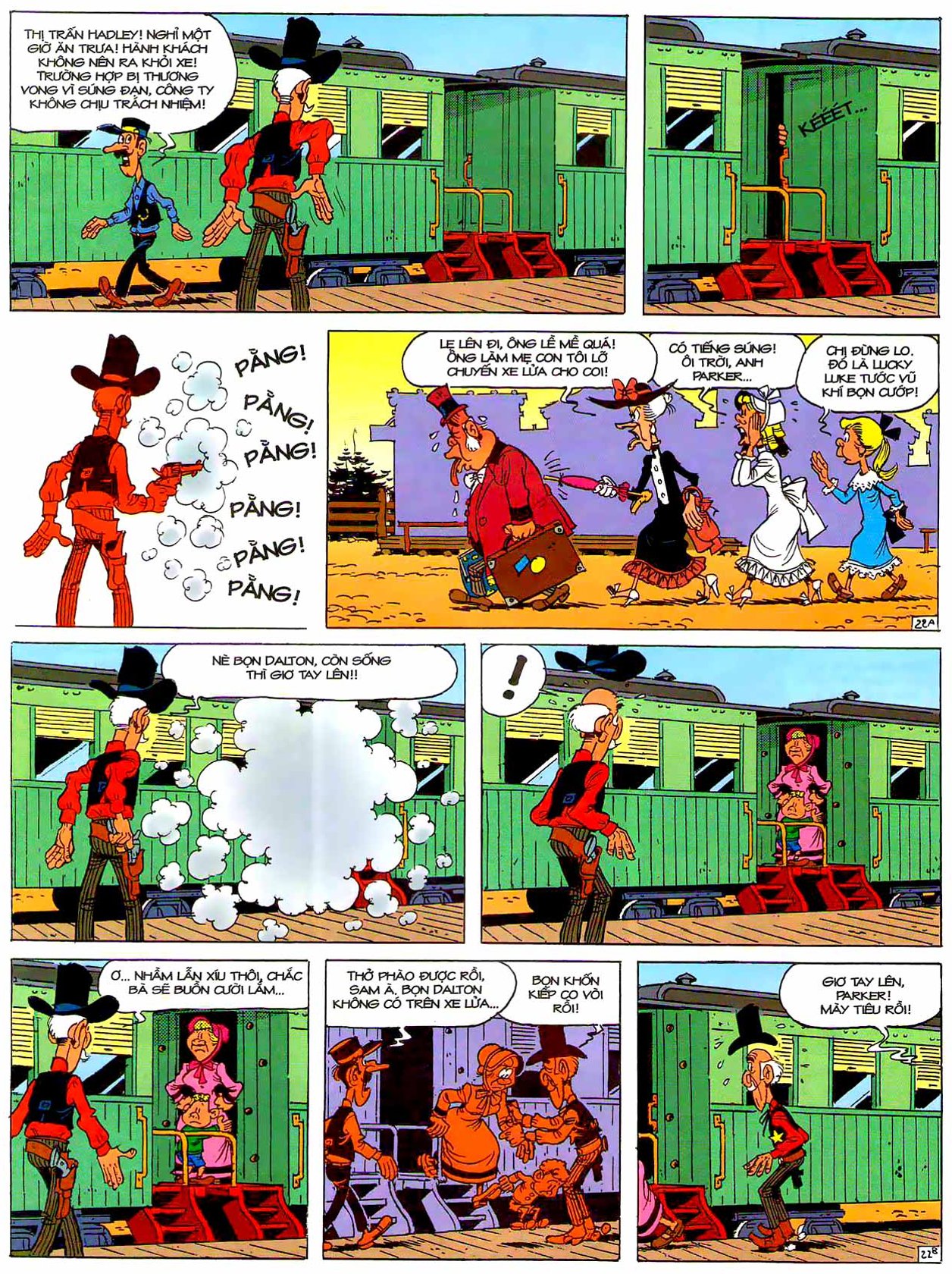Tứ Quái Dalton Mừng Tiệc Cưới — page 22