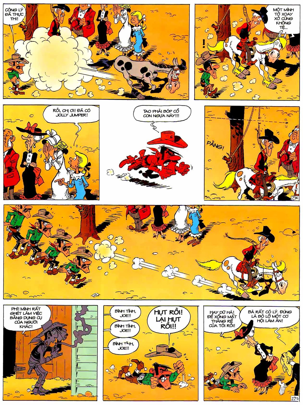 Tứ Quái Dalton Mừng Tiệc Cưới — page 27